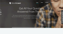 Desktop Screenshot of bibleanswer.org